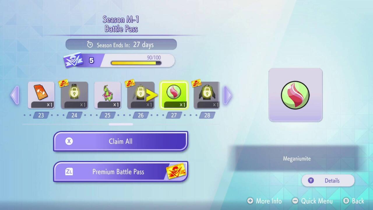Mega Stones via the Battle Pass